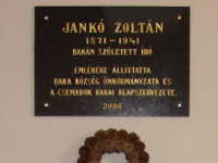  Jank Zoltn emlktblja (pamtn tabua Zoltna Jank)